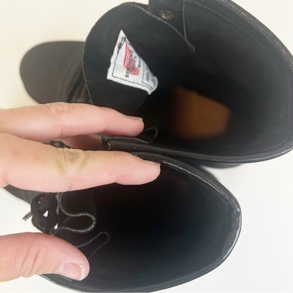 Vintage Red Wing 4420 Ballistic Nylon Steel Toe PT91 Leather Boot 8D Made in USA - Picture 9 of 10